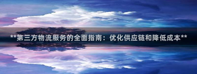 28圈人头费：**第三方物流服务的全