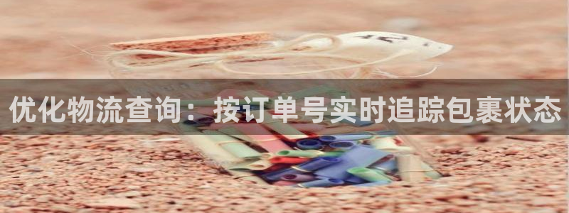 28圈官方网站预测：优化物流查询：按
