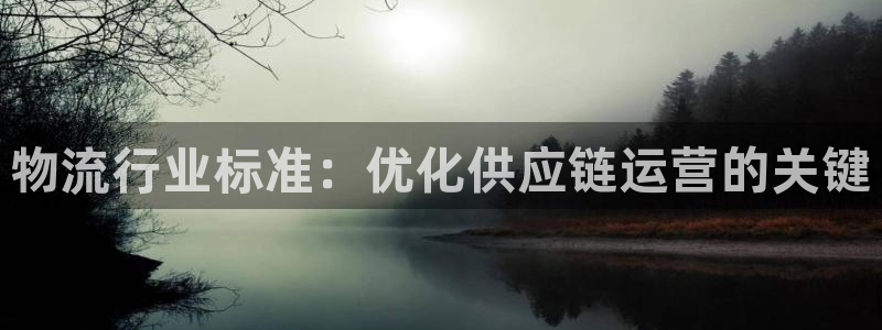 28圈在线预测：物流行业标准：优化供