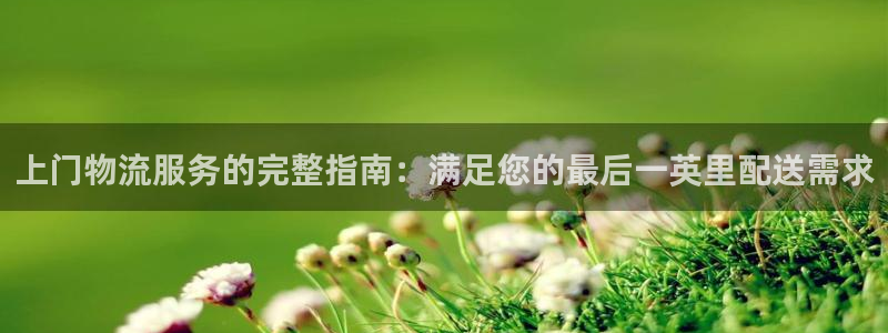 28圈加拿大怎么玩：上门物流服务的完