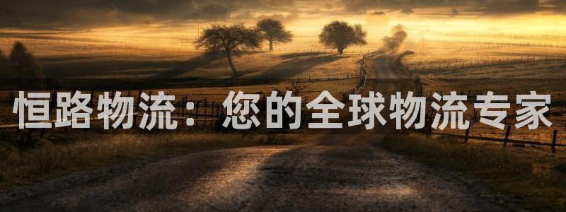 28圈忘记账号：恒路物流：您的全球物