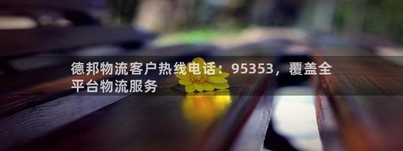28圈注册网站谁有：德邦物流客户热线