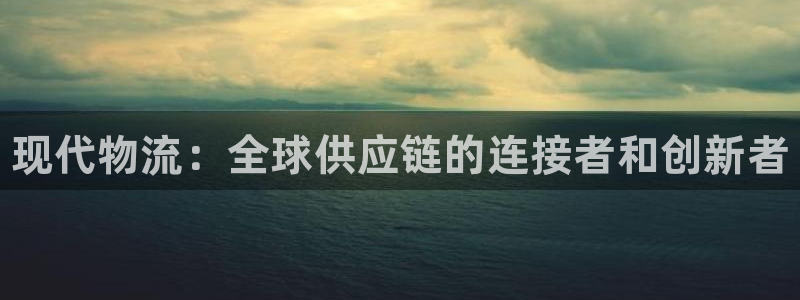 28圈：现代物流：全球供应链的连接者